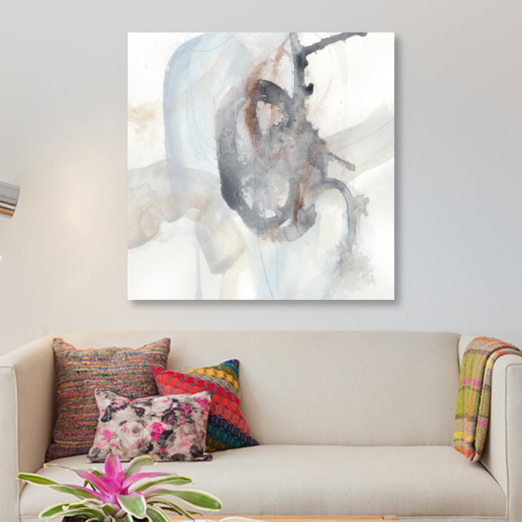 «Supposition IV», reproduction sur toile, H 37 po x l 37 po x P 1,5 po, Toile tendue, Pas de tapis
