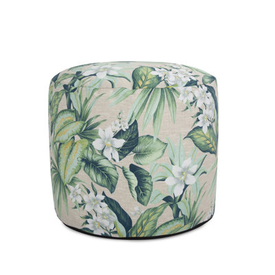 Alekza Upholstered Outdoor Ottoman