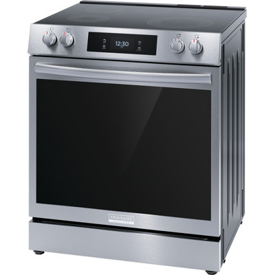 Frigidaire 30"" Front Control Electric Range With Total Convection -  GCFE3060BF