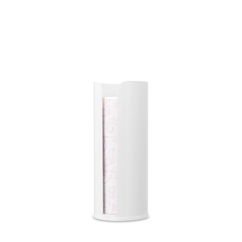 Brabantia Renew Toilet Roll Dispenser, White
