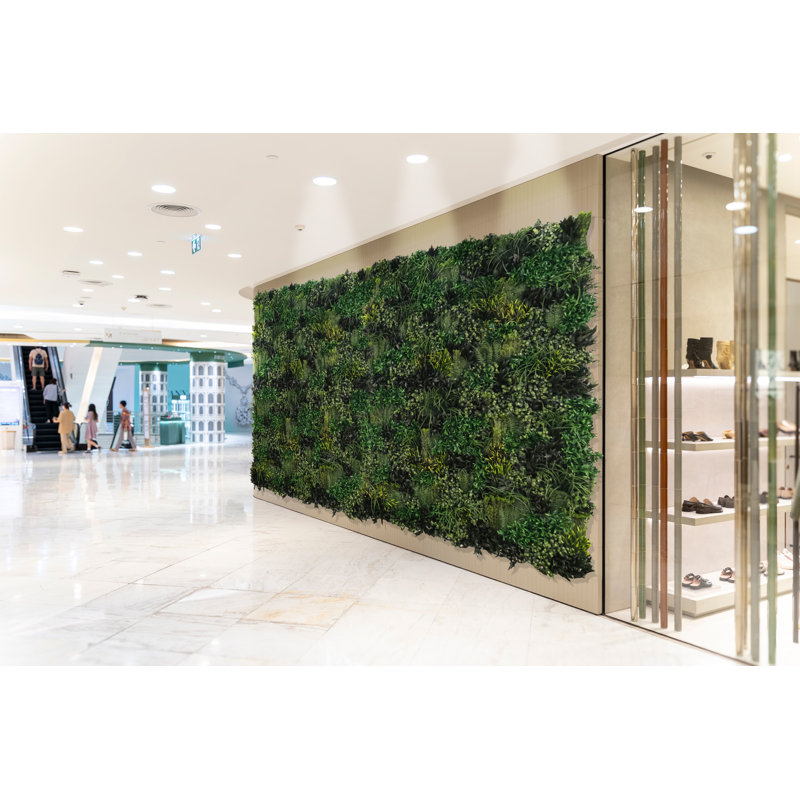 Faux Foliage Hedge