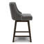 Tabouret de comptoir pivotant 26 po Shurma-612912409-668062028