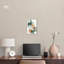Citrine cube II, art abstrait vert -1740002160-1740002161