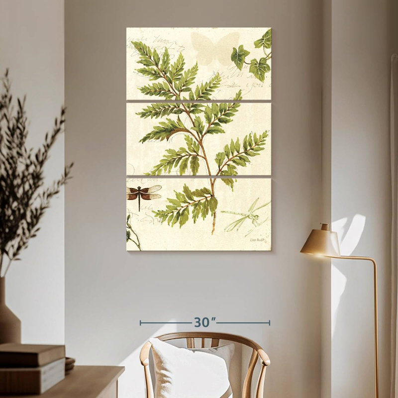 Harnek Ivies And Ferns I, H 65 po x l 42 po