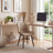 Modern Dining Chairs Faux Leather Upholstered Kitchen Chairs Side Chair With Metal Legs-51228633