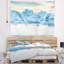 Tapisserie «Icebergs» dans un lagon glaciaire-28499589