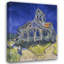 «The Church in Auvers-Sur-Oise, View from the Chevet» par Vincent Van Gogh - Art mural sur toile tendue avec châssis-1439888159