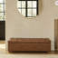 Banc de rangement rembourré capitonné-783798194