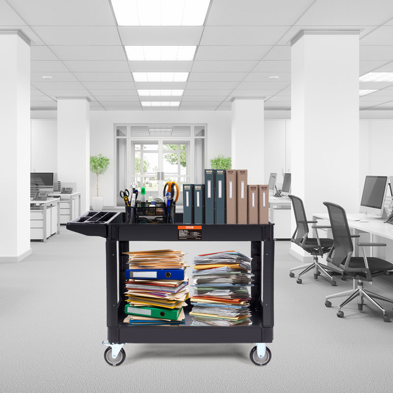 33.5'' H x 45.67'' W Utility Cart with Wheels