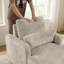 Chaise longue rembourrée avec rangement-156991164