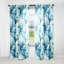 Paire de rideaux en velours tropical Oceanic Mirage-95458501