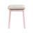 Beautiful Pink Finish Vanity Dresser with Mirror and Stool Set Storage Drawers Bedroom Furniture 1pc