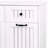 Laundry Cabinet Removable Baskets Drawers Dual Section Clothes Sorting Storage