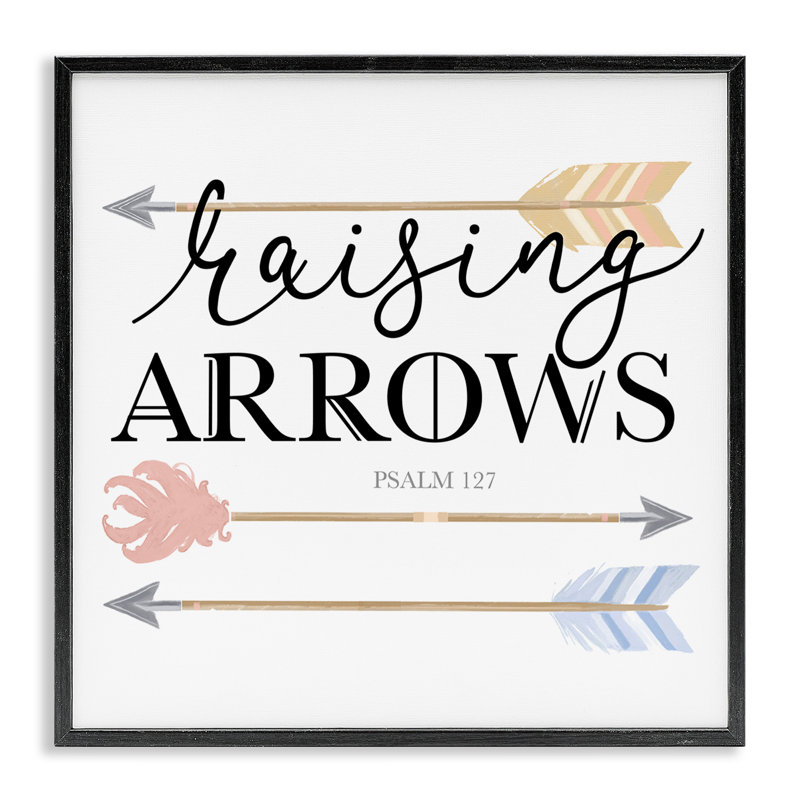 «Spiritual Raising Arrows», estampe numérique par Lucca Sheppard, H 17 po x l 17 po, Giclée encadrée noir minuit