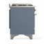 Majestic III Series 60 Inch Dual Fuel Range with 7 Sealed Burners, Griddle, Frenchtop in Antique White (Natural Gas, Copper Trim)-553012098-553012102-553012108