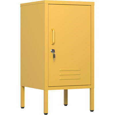 Table de bout en métal Locker