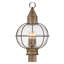 Cape Cod 13.75-in 4-Light Outdoor Post/Pier Mount Onion Lantern