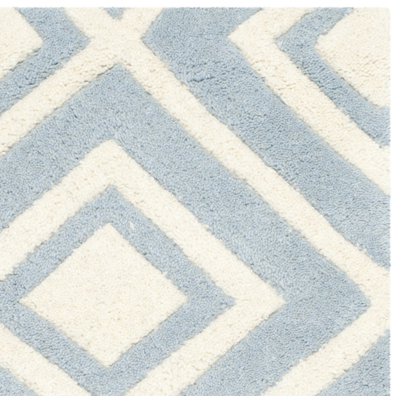 Deedie Hand Tufted Wool Geometric Rug, Rectangle 8' x 10'