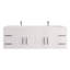 Ensemble de meuble-lavabo double mural 70,5 "Bensley-508742710