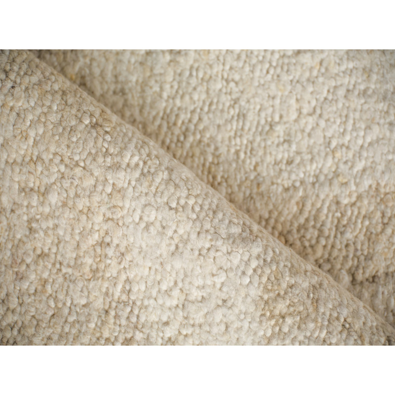 Sunstone flatweave Wool Ivory/Cream Area Rug, 14'X18'