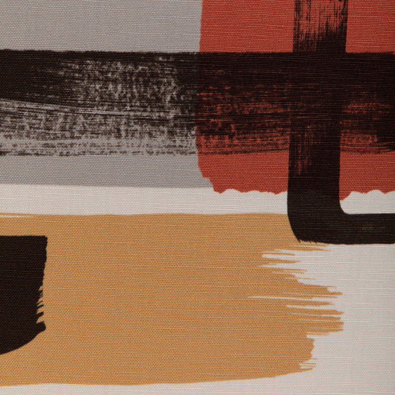 Bleecker Print, Spice/Gold
