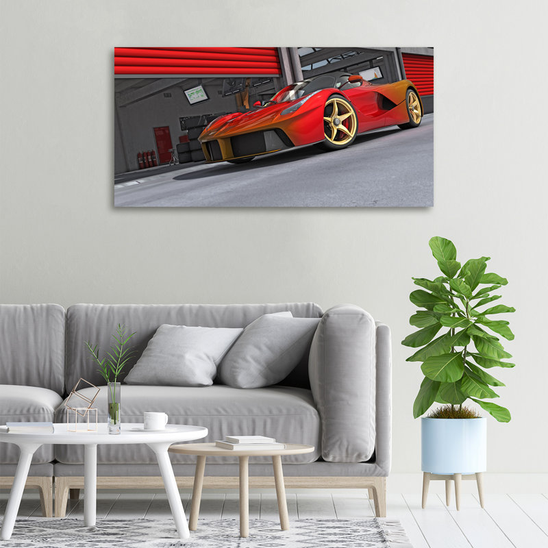 Racer - Wrapped Canvas Art Prints
