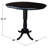 Dragana Extendable Round Solid Wood Dining Table-20208294