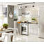 OLIWIA kitchen base cabinet in white, light gray gloss Base Unit-105005216