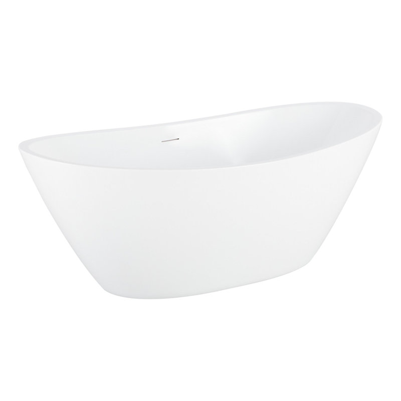 66" Treece Acrylic Freestanding Tub With Foam