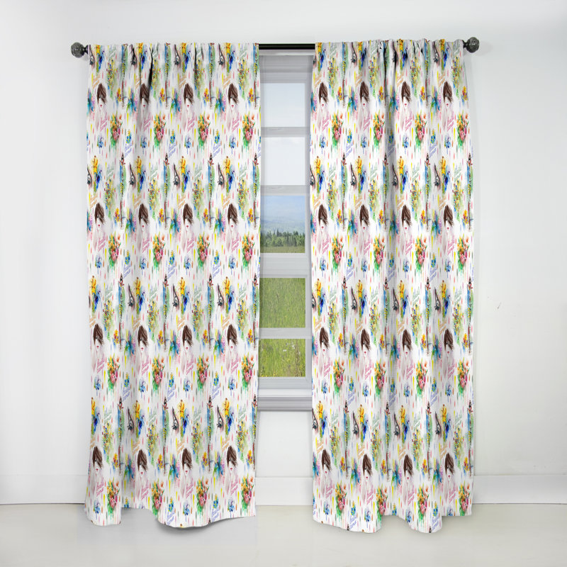 Velvet Blackout Single Curtain Panel, 52" W x 108" L