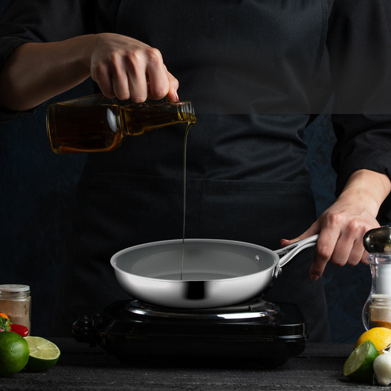 NutriChef Ceramic Non-Stick Frying Pan