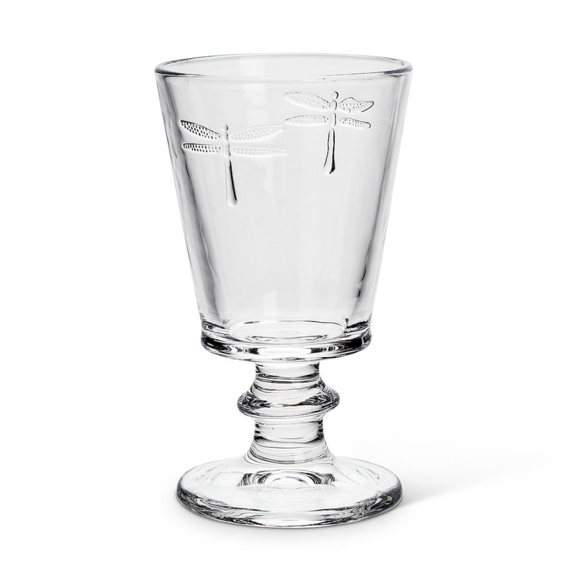 10 oz. Verre à pied en verre