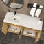 Meuble-lavabo autoportant 59 po avec lavabo gauche en acrylique renforcé Monterey-4094931-26751308
