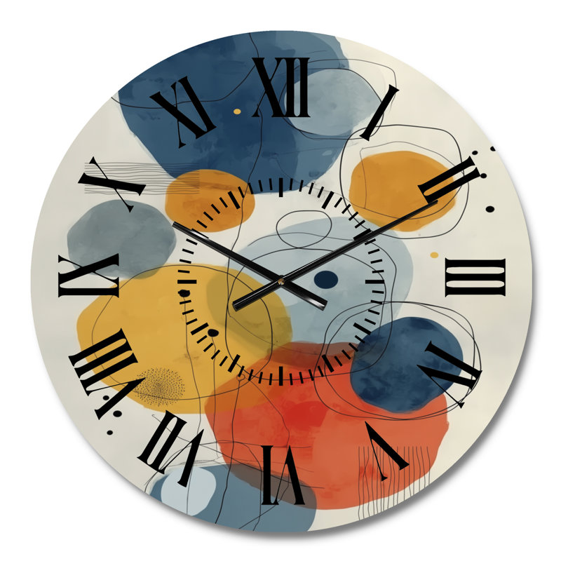 Horloge murale en métal Zen, Petit