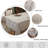Rustic Cotton Linen Table Cloth,Tablecloths For 6 Foot Rectangle Tables,Waterproof Washable Tablecloth With Tassel Rectangle/Oblong, 55''X 86'', 6-8 Seats-378976530