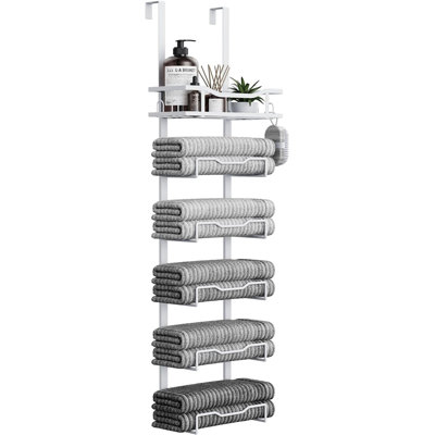 Bathroom Non Perforated Towel Rack