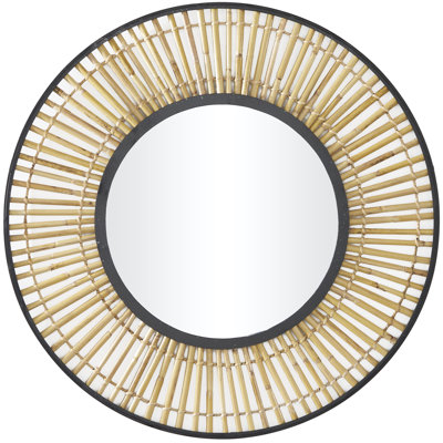 Metal Circle Wall Mirror
