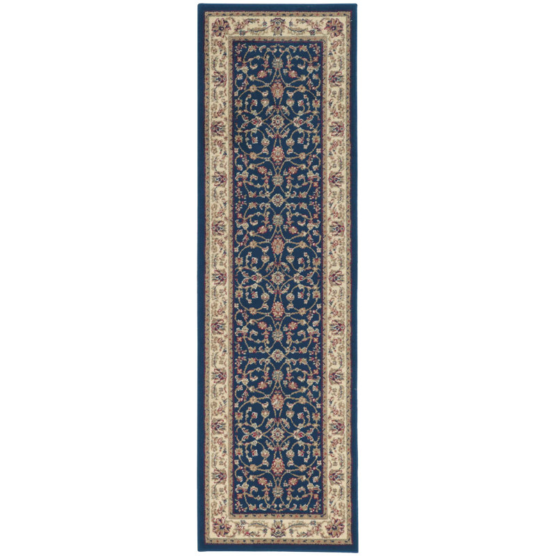 Tapis bleu Syracuse, Tapis de couloir 2 pi 2 po x 7 pi 7 po