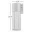 Aria 1 Light Outdoor Sconce-286808823