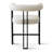 Bouclé Upholstered Counter Stool