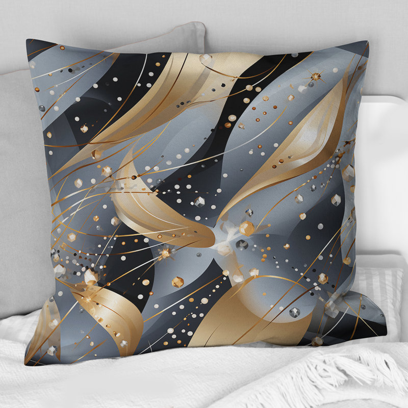 Coussin décoratif en polyester , H 16 po x l 16 po