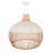 Ajshe 1 - Light Rattan Teardrop Pendant-734081282
