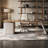 Brown Rectangular Manufactured with 3 drawers desk-108308774-108308772