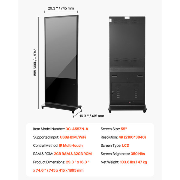 Dimensions du produit