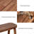 Nordquist Solid Wood Picnic Bench-307724871
