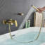 Robinet de baignoire romaine 7,5 po à poignée simple en laiton massif avec pomme de douche à main-80129321