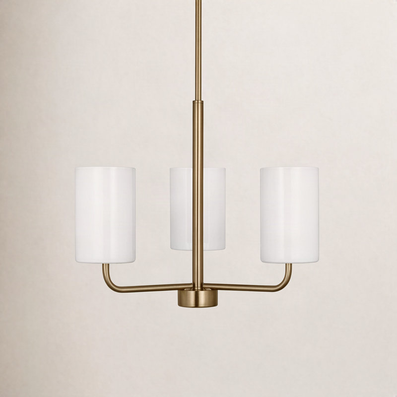 Arli Vincente 3 - Light Chandelier, Gold, No