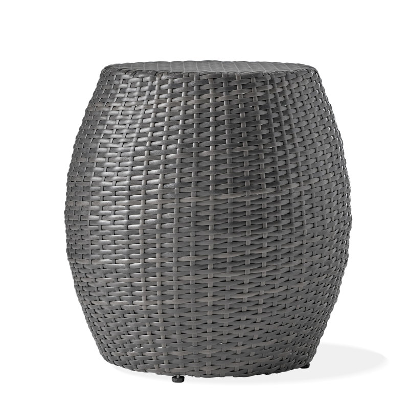 14.00" Wicker Outdoor Patio Side Table | Gift Idea