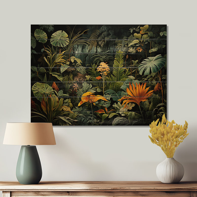 Panneaux muraux Casteau - Paysages en bois, H 24 po x l 32 po