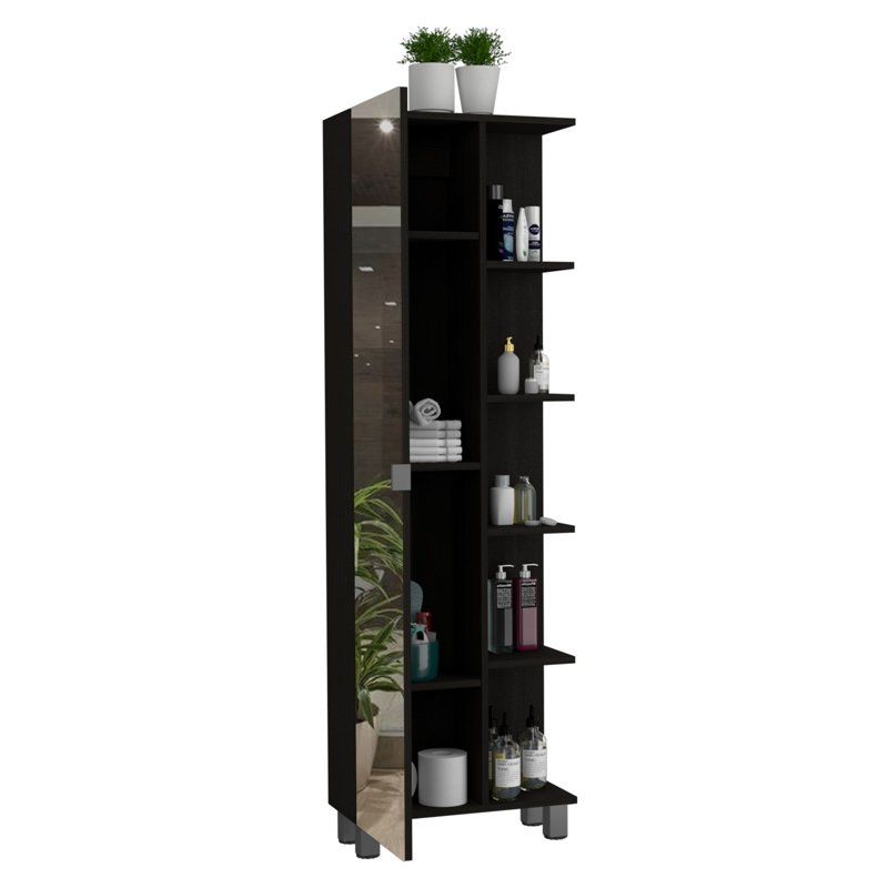 Armoire à linge Urano, Noir